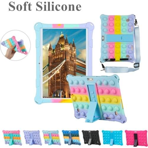 Soft Tablet Cover for Teclast M40SE m40SE 10.1Inch Case Silicon Stand Holder for Teclastm40 SE Stand Protect Shell