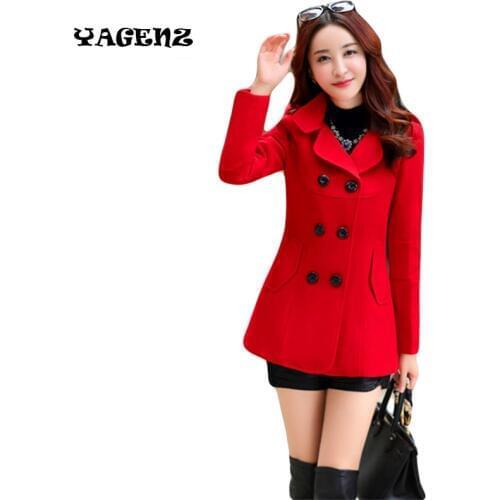 Женские элегантные пальто QEWSDRFG China At AliExpress