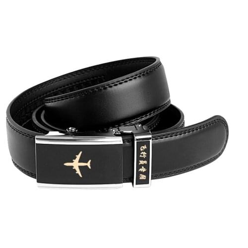 Security Guard Belt Black Automatic Buckle Security Uniform Accessories Patrol Property Belt Hot Sales Pilot High Quality Belt