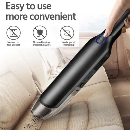 Handheld Wireless Vacuum Cleaner Portable Vacuum Cleaner High Suction Mini Handheld Vacuum for Car Home Office