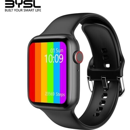 BYSL W26 44mm W26M 40mm Series 6 Smart Watch 2020 SmartWatch ECG Heart Rate Monitor Temperature Waterproof PK IWO 13 W26 Pro