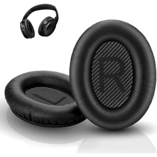 Replacement Ear Pads, QC35,QC35ii Replacement Earpads Cushion - Compatible for Quiet Comfort35,QC25,QC35ii,QC15,AE2,AE2i-Comfort