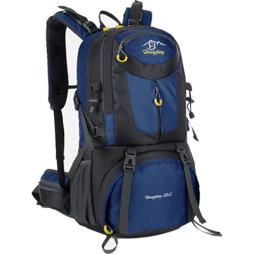 40/50/60L Large Capacity Hiking Backpack Men Mountain Waterproof Bags Unisex Camping Travel Backpacks Outdoor Sports Bag Pack