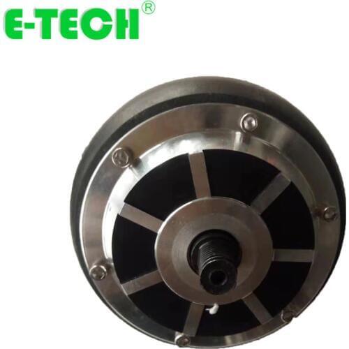 High torque 4.5inch 24V 36V 48V robotics hub motor wheel with 1024 optical encoder