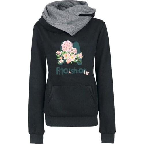 1 Fashion Women Hoodies Autumn 2021 Thik Hat