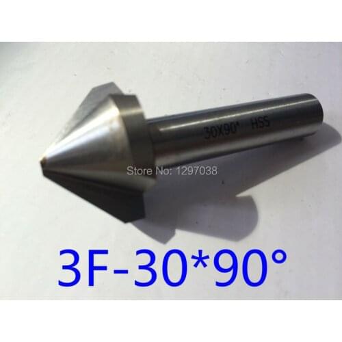 2pcs/lot 30 mm 90 degree 3 Flute HSS chamfer cutter