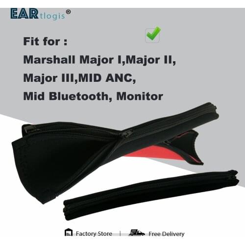 Bumper Head Pads Headband Cushion Pads for Marshall Major I,Major II, Major III,MID ANC, Mid Bluetooth, Monitor Headphones