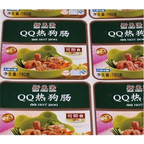 Customized Professional supply intaglio rotary printing label in good quality