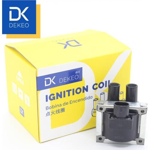 DEKEO Ignition Coils For Jeep Cherokee FIAT Perla Palio Siena Weekend Gold Cup Sea Lion ZTE Pickup Chery Fengyun 60805420