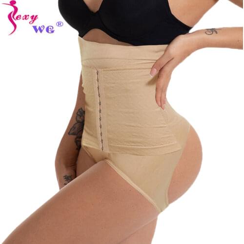 SEXYWG Butt Lifter Shapewear Women Body Shaper Tummy Control Panties Waist Trainer Hip Up Panty Sexy Underwear Butt Enhancer