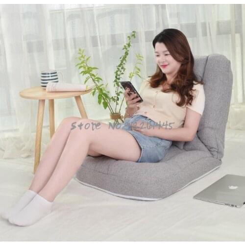 Lazy Sofa Single Tatami Bedroom Balcony Bay Window Back Recliner Room Bedside Sofa Breastfeeding Chair