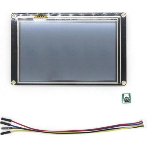 Nextion 7.0" Enhanced HMI Intelligent Smart USART UART Serial Touch TFT LCD Module Display Panel for ARD Kits Raspberry Pi