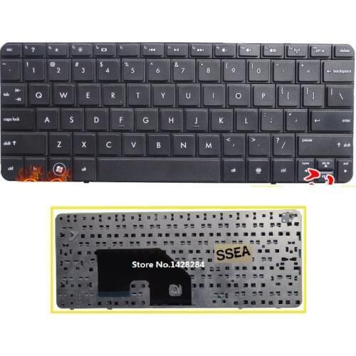 SSEA New laptop US Keyboard For HP MINI 110-3000 CQ10 mini 110-3019TX Keyboard