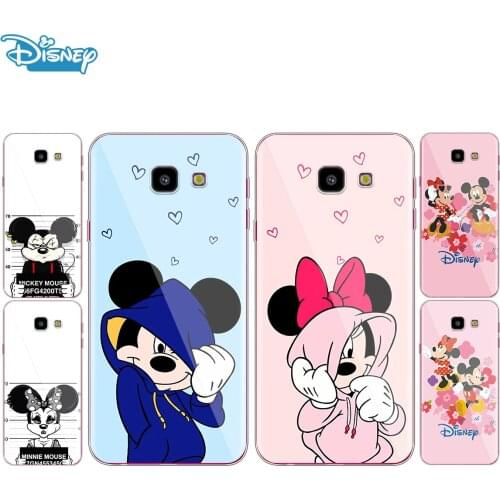 Transparent Cover Mickey mouse love For Samsung Galaxy J8 J7 J6 J5 J4 J3 J2 Duo Prime Plus Core 2018 Phone Case