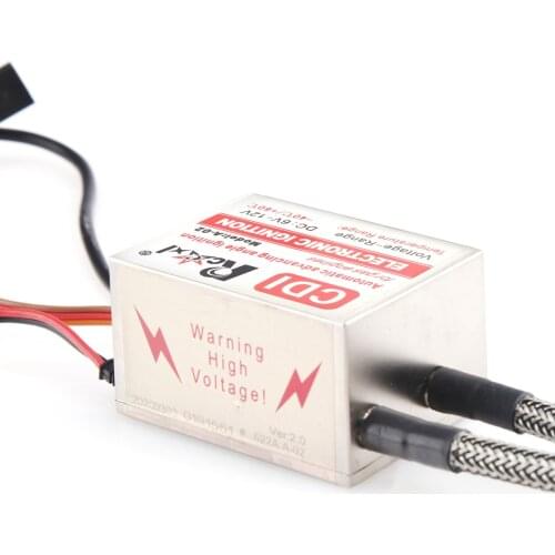 RCEXL LV Type Twin Ignition CDI For NGK -CM-6--10MM 90 Degree