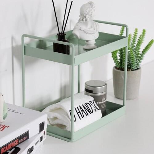 Nordic wash table storage rack toilet bathroom bathroom countertop wash table tabletop cosmetics storage rack