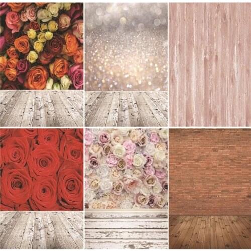 ZHISUXI Vinyl Custom Photography Backdrops Prop Wooden Planks Photography Background TI200427-03