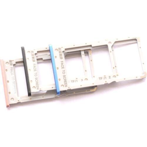 10x New For Xiaomi Redmi Note 6 xiaomi Redmi Note6 Pro SIM Card Tray Socket Slot Holder Adapters Replacement Spare Parts