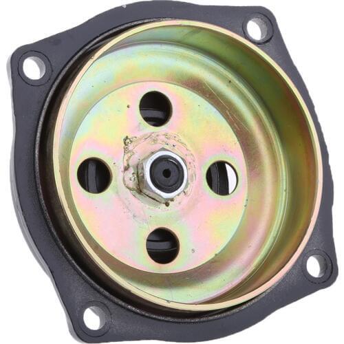 25H 6 Tooth Front Sprocket Clutch Drum Gear Box for 47cc 49cc 2 Stroke Mini Bike (Black)