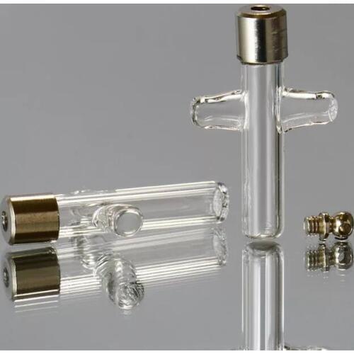 5pcs Cross Shape Mini Wish Bottle Glass clear Perfume essential oil charm vial pendant SCREW CAP diy necklace name on rice art