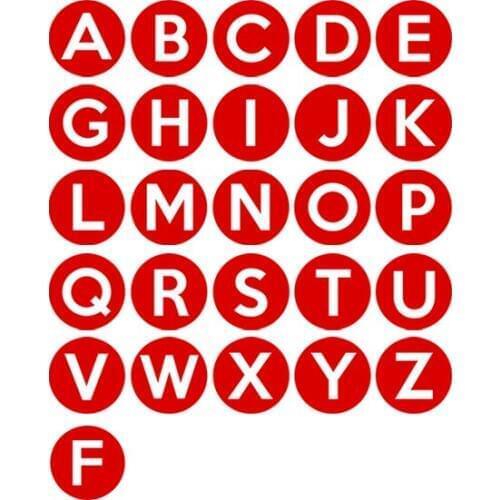 English Number ABC Removable Stickers Wallpaper Door Dining Restaurant Hotel Cafe Seat House Label Vinly Wall Stickers PVC Decor