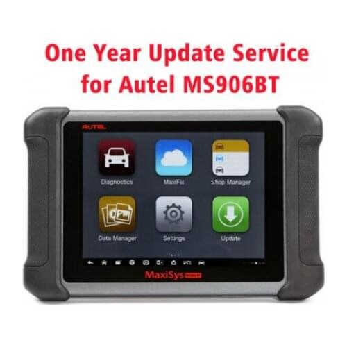 AUTEL MaxiSYS MS906BT Auto Diagnostic Scanner One Year Update Service