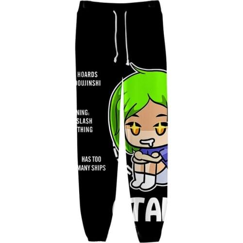 2021 Otaku 3D Hip hop Printed Trousers Jogger Pants Women/Men Fashion Streetwear Long Sport Pants Casual Anime Sweatpants