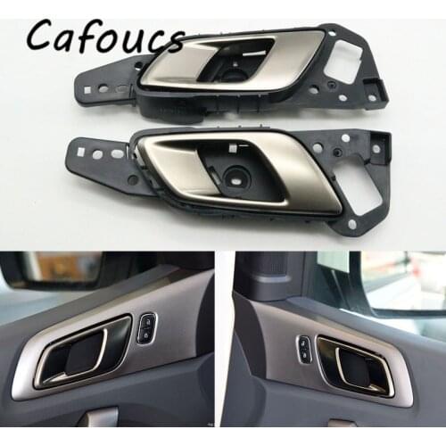 Cafoucs Brand New Front Inner Inside Door Handle Cover For Ford Ranger Everest EB3B-22601-CBSNSR