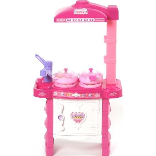 Children Kitchen Toys Simulation Dinnerware Educational Toys Mini Kitchen Food Pretend Play Role Playing Girls Gift Cooking Set