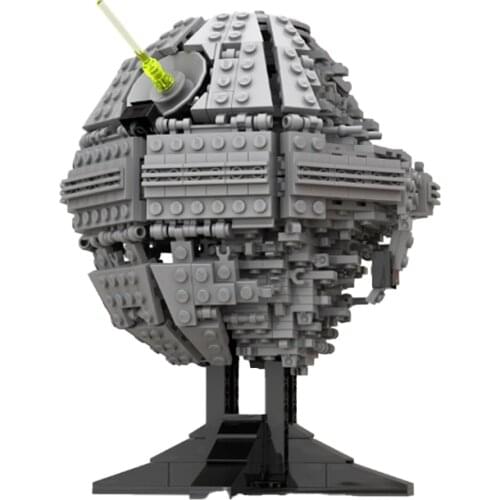 Death Star Science Fiction Movie Building Block Model MOC Small Particle Children Science Toy Gift