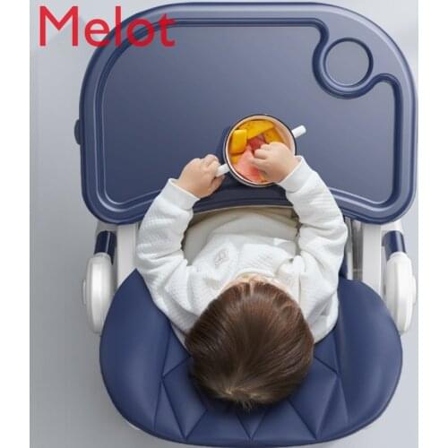 Baby Dining Chair Dining Foldable Portable Home Childrens Seat Multifunctional