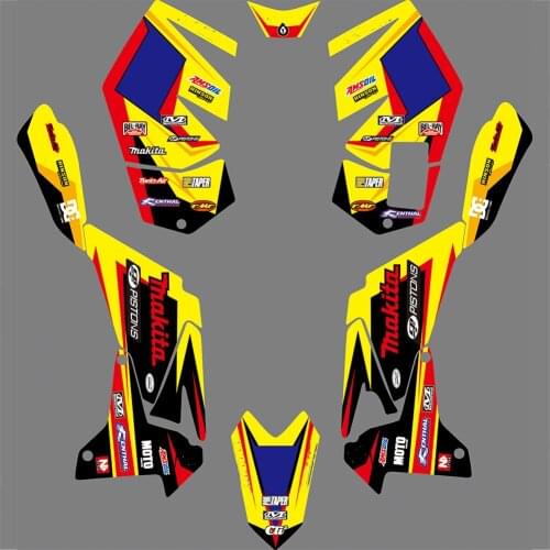 For Suzuki 450 LTR Personalised ATV Graphics 3M Stickers DECALS Kit For SUZUKI LTR450 LTR 450 2006-2009 2010 2011 2012 2013 2014