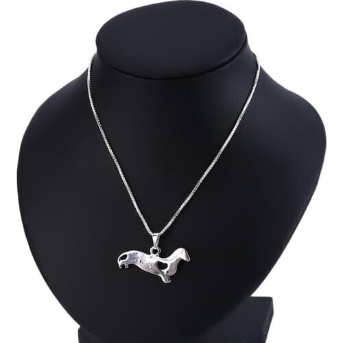 Music &heart &puppy Heart-shaped Pendant Ladies Simple New Necklace For Female Hot Sale Minimalist Neck Jewelry