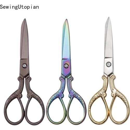 Retro Tailors Scissors 13cm Antique Embroidery Scissor Vintage Scissors Sewing Scissor Needlework Tailor Shears Zakka Tools