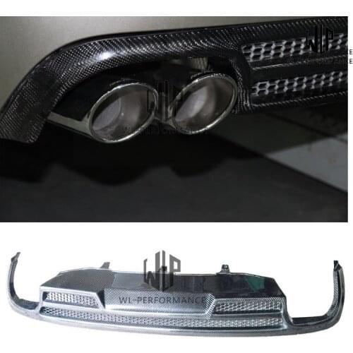 WLP A6 High Quality Carbon Fiber Rear Lip Diffuser Car Styling For Audi A6 Car Body Kit 12-16