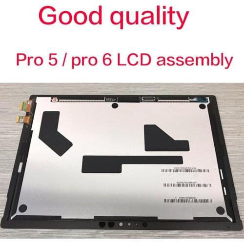 LCD assembly For Microsoft surface pro5 pro6 (1796) LP123WQ1 lcd display touch screen glass sensor digitizer