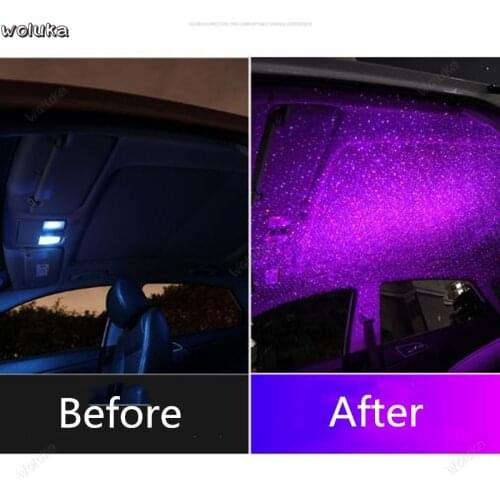 Car interior star lights modified car interior usb atmosphere lights starry sky atmosphere lights starry ceiling CD50 Q04