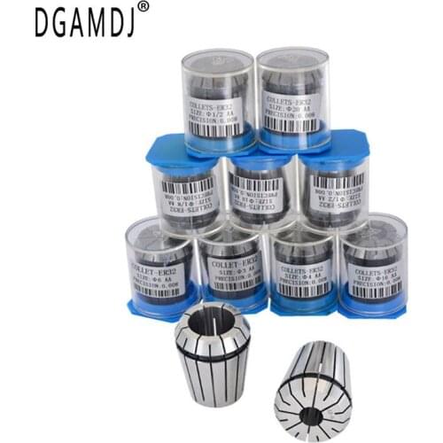 1PCS Precision ER collet ER40 ER32 spring collet chuck 0.008mm for CNC milling tool holder Engraving machine spindle motor