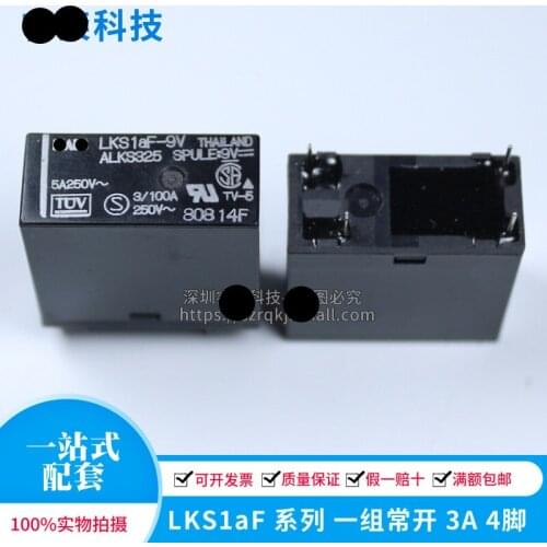 5piece) LKS1AF-5V ALKS329 LKS1AF-9V ALKS325 LKS1AF-12V ALKS321 LKS1AF-24V ALKS322 4DIP Relays new and original