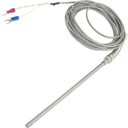 7.8mm Thread K Type 15cm Probe Thermocouple Temperature Measurement 3.65M