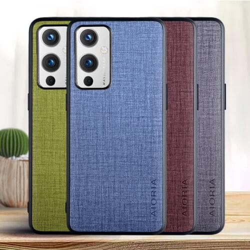 Case for Oneplus 9 pro Cross pattern PU leather cover phone for oneplus 9 case funda coque capa Business