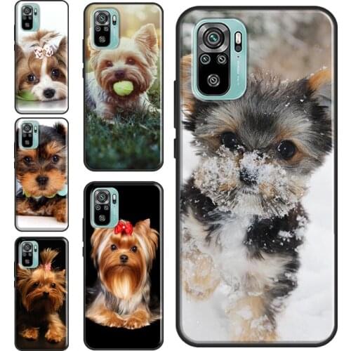 Yorkshire Terrier Dog Phone Case For Xiaomi Redmi Note 10 Pro 8T 9S Note 8 9 Pro Redmi 9T 9C 9A 8A 7A K40 Pro