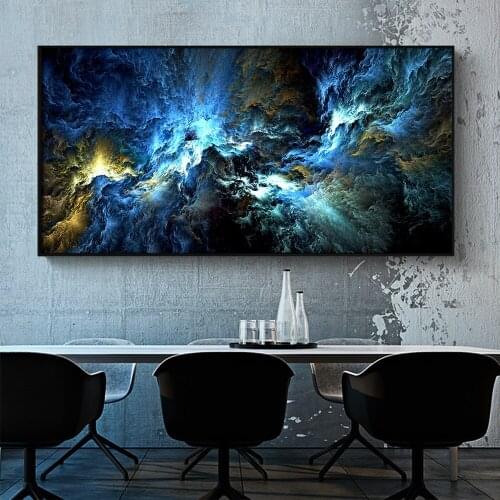 Canvas Painting Landscape Poster HD ARTISAN Wall Art Picture Canvas Print Abstract Cloud Painting For Living Room Poster Cuadros