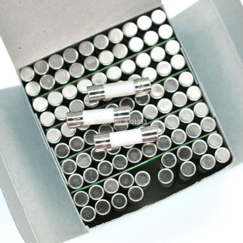 10PCS 6*30 Fast Blow Ceramic Fuse 6x30mm Fuse 250V 0.5A 1A 2A 3A 4A 5A 6A 8A 10A 12A 15A 16A 20A 25A 30A