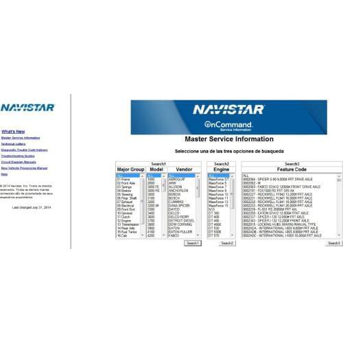 International Truck (ISIS) OnCommand Service Information [7-2014]