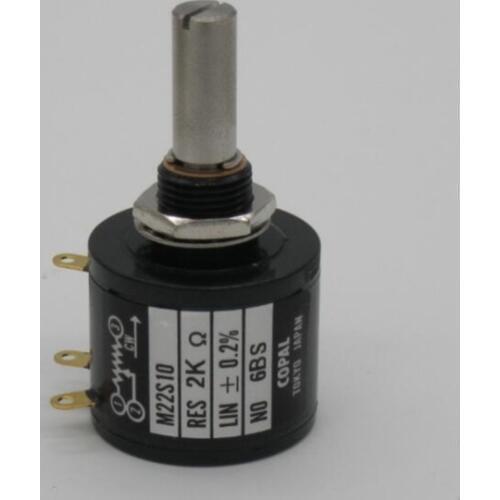 Heidelberger Druckmaschinen Accessories Used multi-turn potentiometer 2K COPAL KEBAO M22S10 2k Turns Multiturn Potentiometer