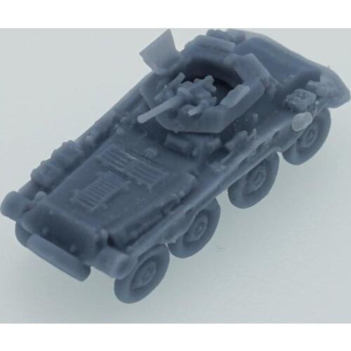 Outland Models WWII Germany Armor Vehicle Sd.Kfz. 8 Rad w 2 Turrets Scale 1:144