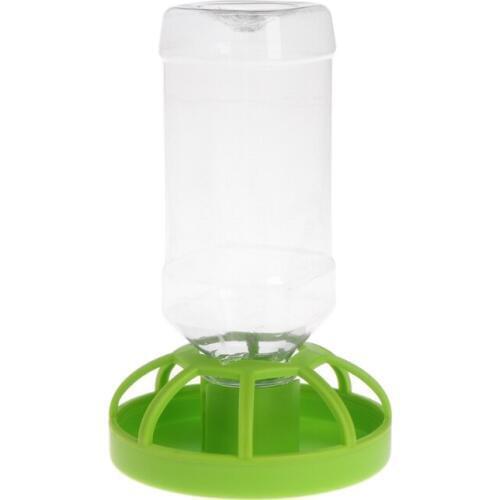 Reptile Water Drinker Dispenser Food Bowl Lizard Feeder Round Dish Drink Bottle