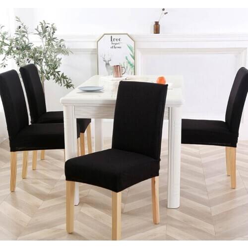 Svetanya Dining Chair Sleepcover Thick Stretch Cover Solid Color