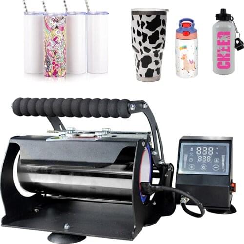 30oz Sublimation Tumbler Heat Press Machine For Printing Different Size Tumbler
